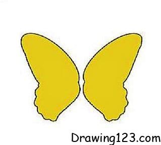 Jak Nakreslit Butterfly Drawing Idea 11