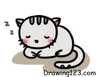 Jak Nakreslit Cat Drawing Idea 13