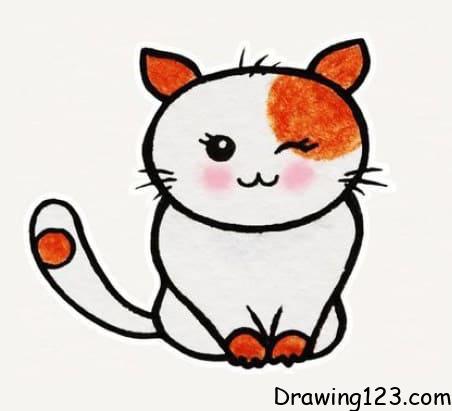 Jak Nakreslit Cat Drawing Idea 18