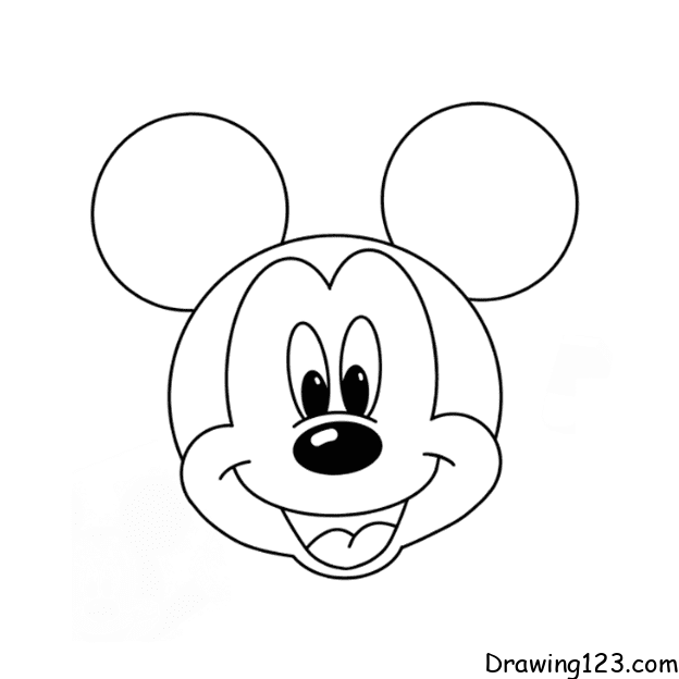 Jak Nakreslit Mickey Mouse-drawing-step-9