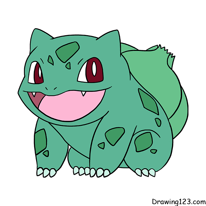 Jak Nakreslit Pokémon Bulbasaur