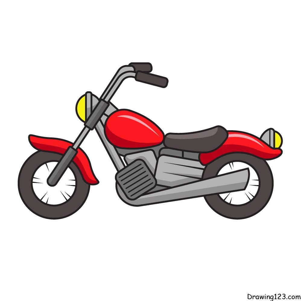 Jak Nakreslit Motorcycle-drawing-step-10
