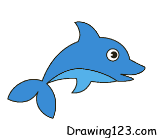 Jak Nakreslit dolphin-drawing-step-8