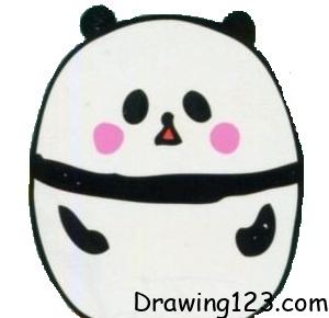 Jak Nakreslit pancolle-pandas-drawing-step-6