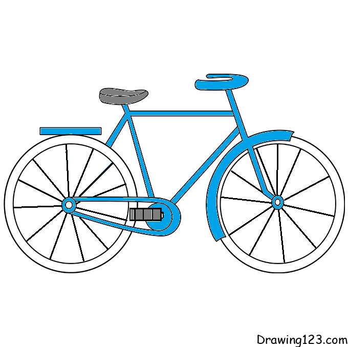 Jak Nakreslit bicycle-drawing-step-10