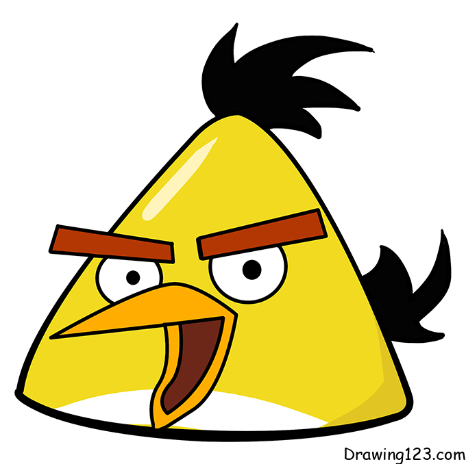 Jak Nakreslit Angry Bird