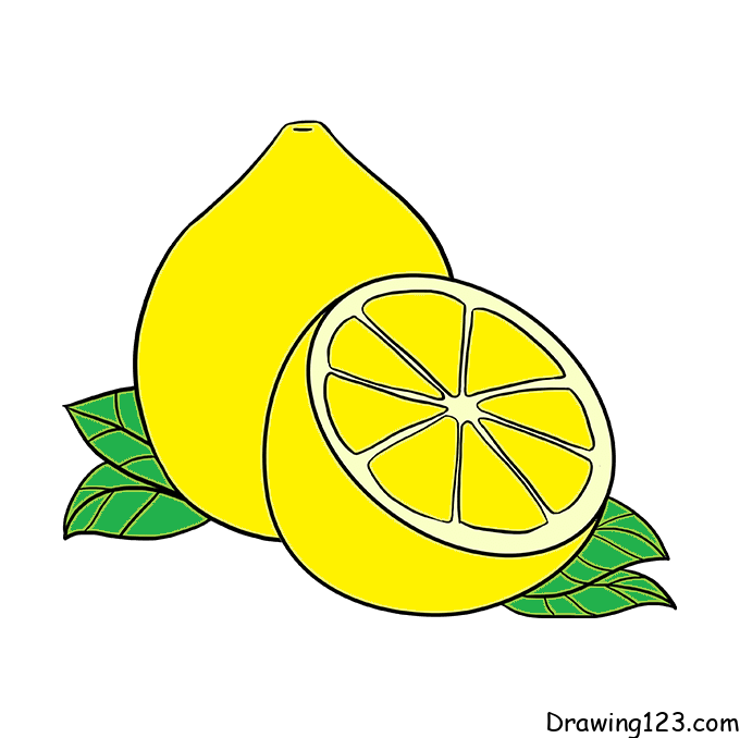 Jak Nakreslit lemon-drawing-step-6