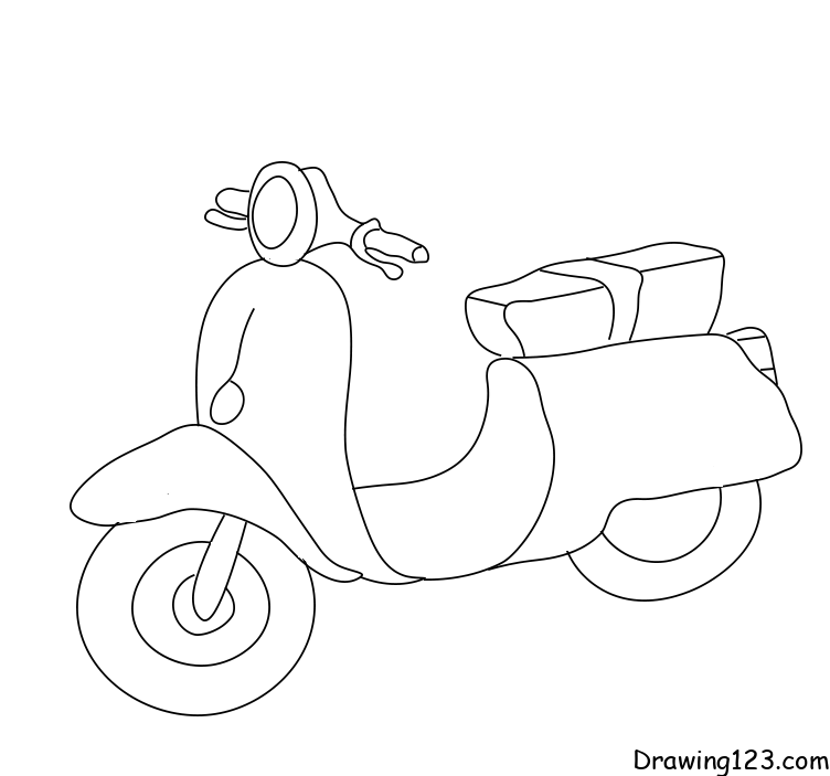 Jak Nakreslit Motorku