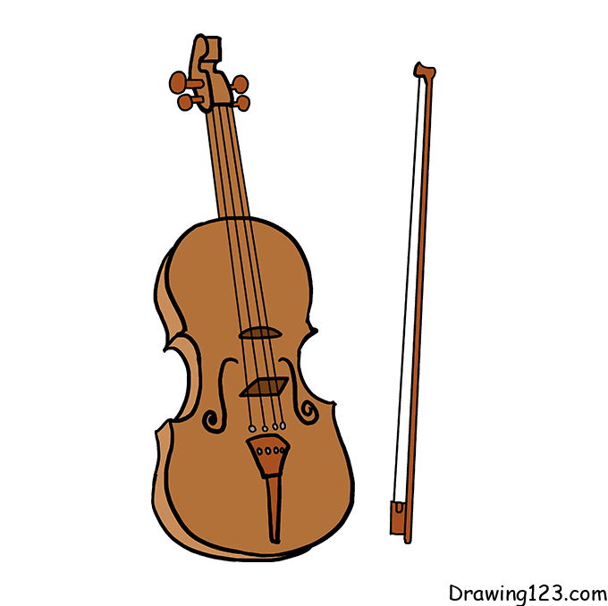 Jak Nakreslit violin-drawing-step-9