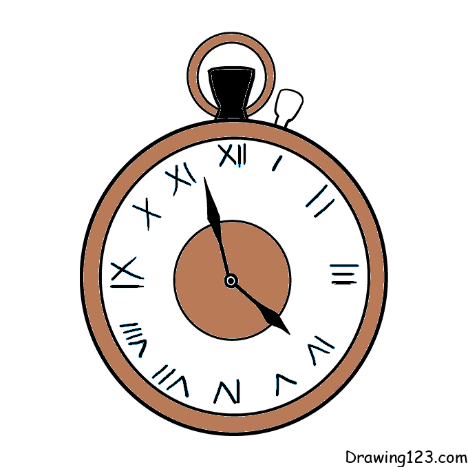 Jak Nakreslit Clock-drawing-step-7