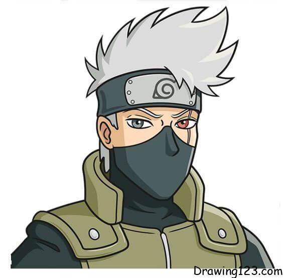 Jak Nakreslit Kakashi Hatake