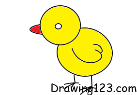 Jak Nakreslit chicken-drawing-step-8