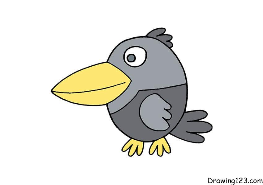 Jak Nakreslit Crow
