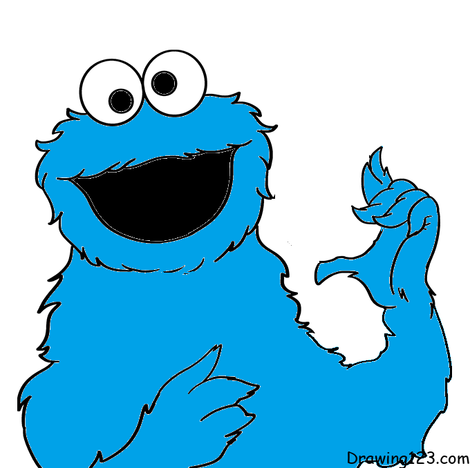 Jak Nakreslit Cookie-Monster-drawing-step-6