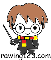 Jak Nakreslit Harry-potter-drawing-step-10