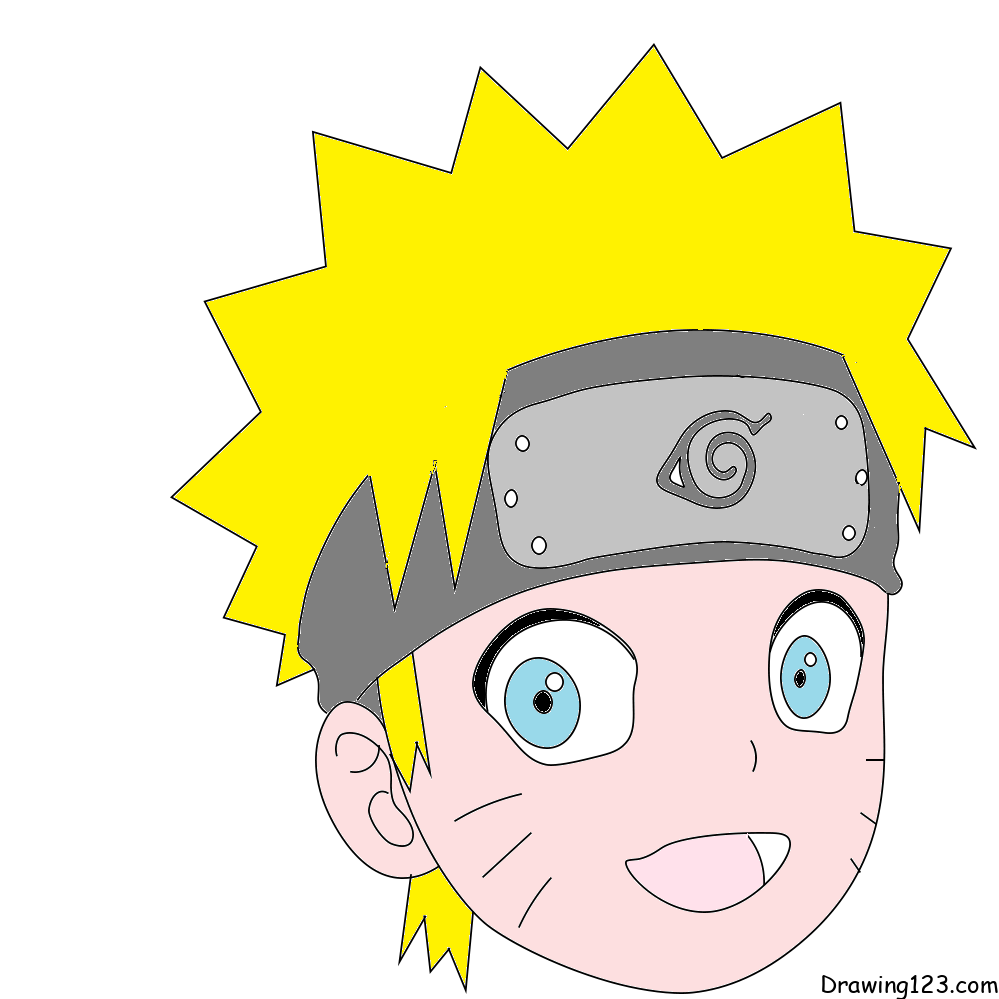 Jak Nakreslit Naruto-drawing-step-7