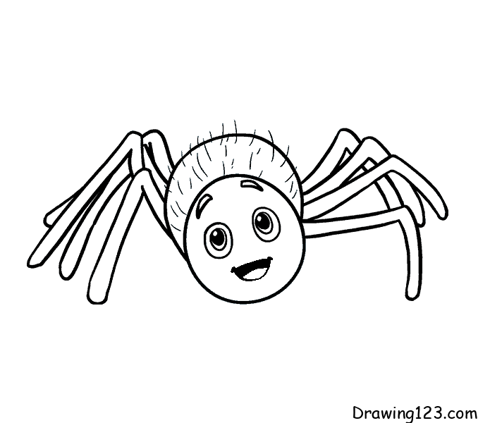 Jak Nakreslit Pavouka