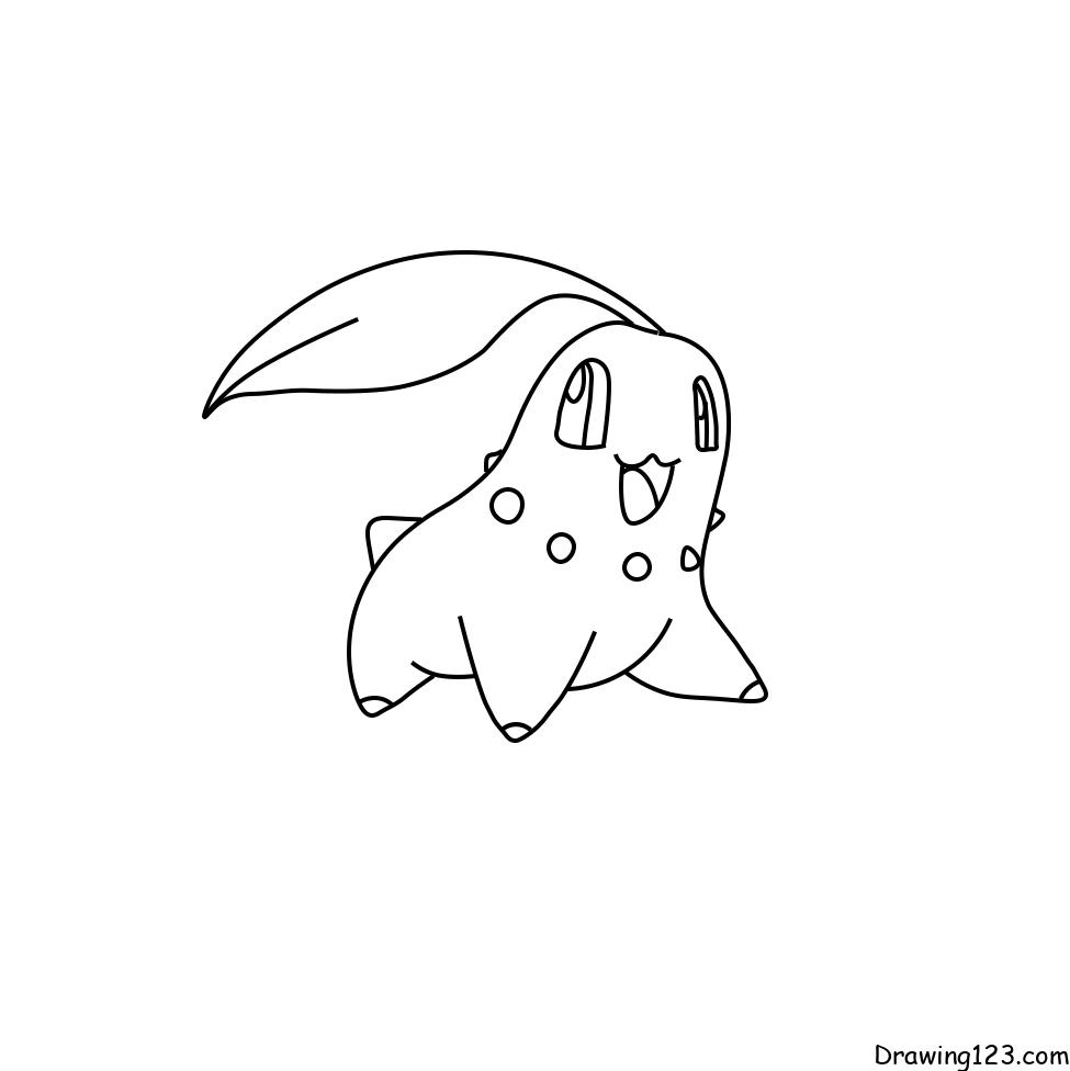 Jak Nakreslit Pokémon Chicorita