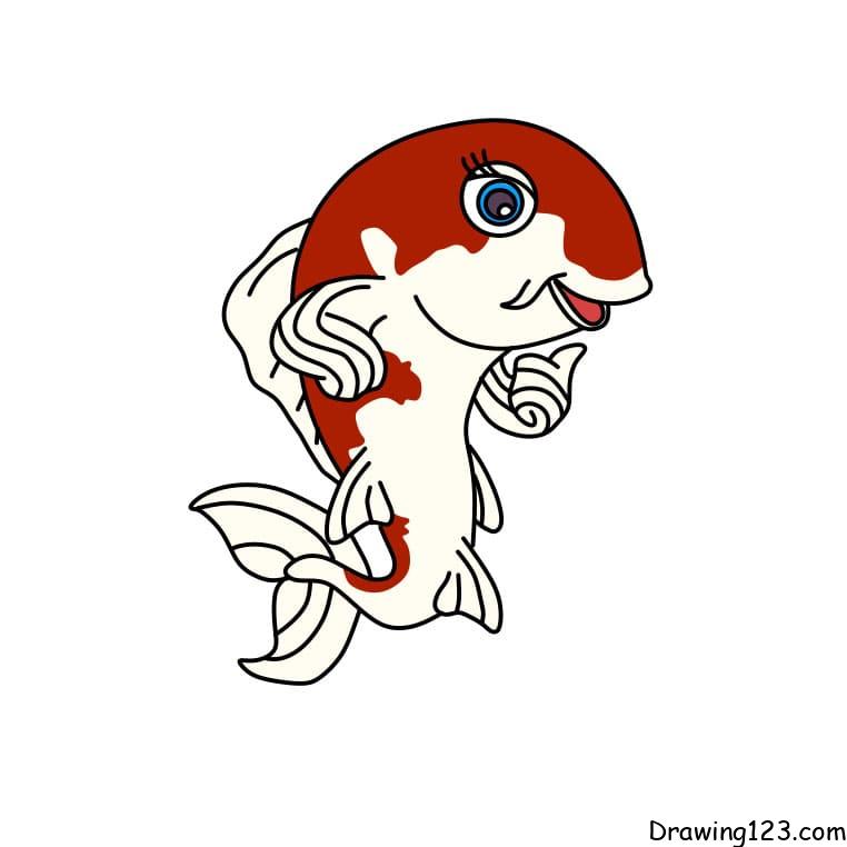 Jak Nakreslit drawing-Koi-fish-step-11-1