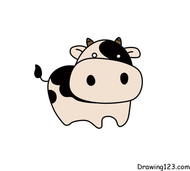 Jak Nakreslit drawing-cow-step-9-3