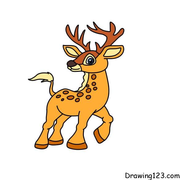 Jak Nakreslit drawing-deer-step11-3