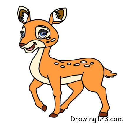 Jak Nakreslit drawing-deer-step11