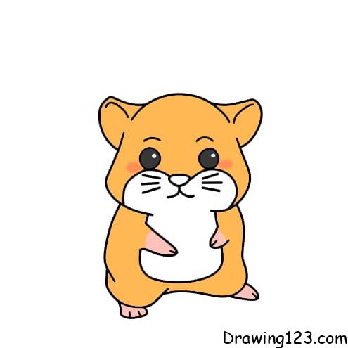 Jak Nakreslit drawing-hamster-mouse-step10