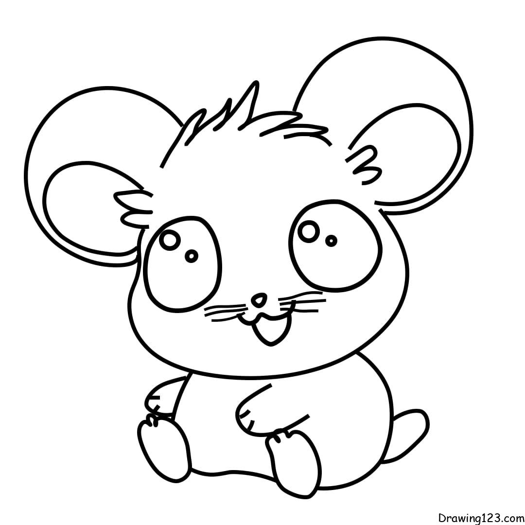 Jak Nakreslit drawing-mouse-step-9-1