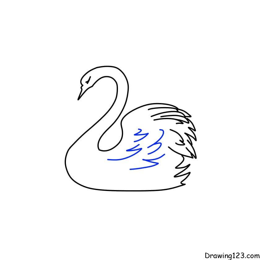 Jak Nakreslit drawing-swan-step-8-1