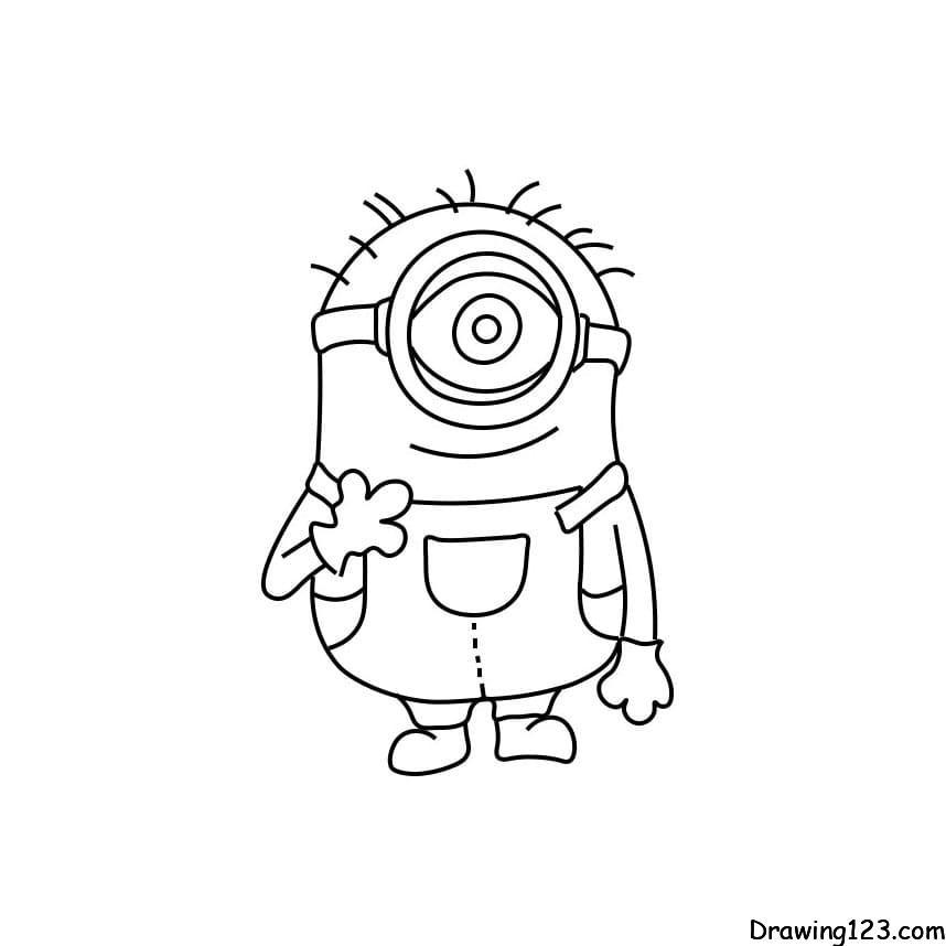 Jak Nakreslit minion-drawing-step-6-2