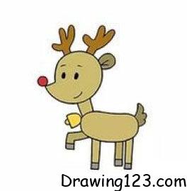 Jak Nakreslit Christmas Rudolph Drawing Idea
