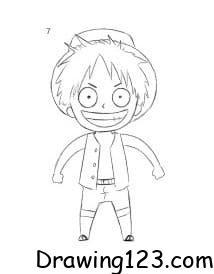 Jak Nakreslit Luffy Drawing Idea 11