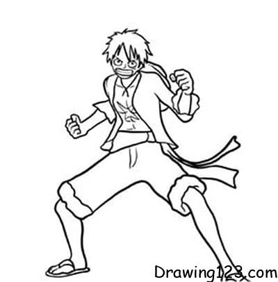 Jak Nakreslit Luffy Drawing Idea 13