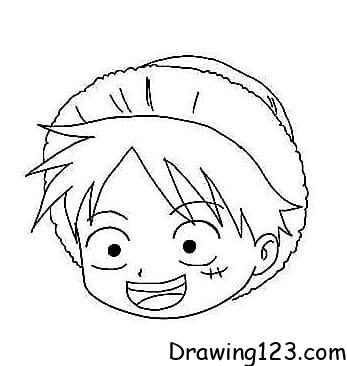 Jak Nakreslit Luffy Drawing Idea 16