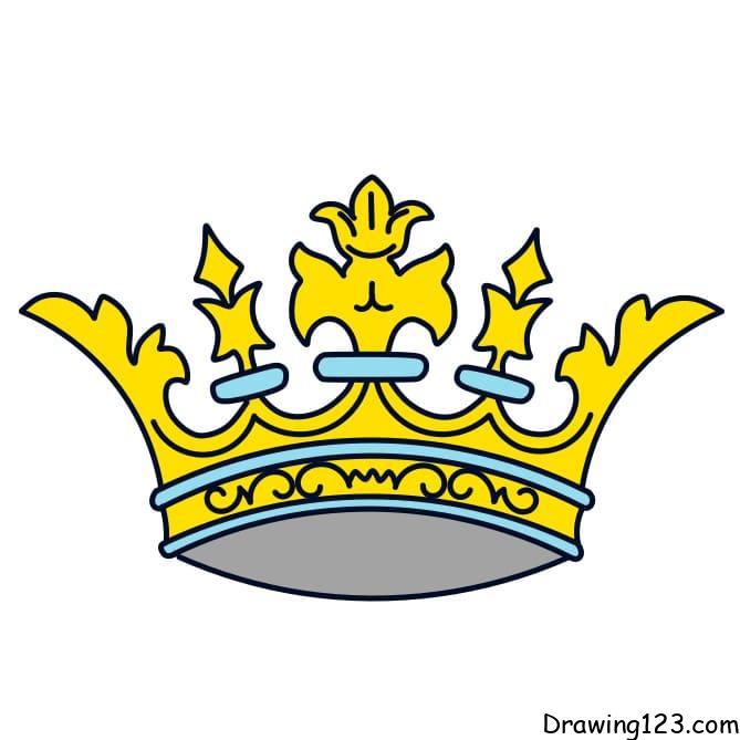 Jak Nakreslit drawing-crown-step-12-2