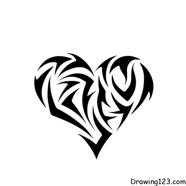 Jak Nakreslit drawing-hearts-step-7