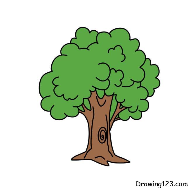 Jak Nakreslit drawing-tree-step-8-3