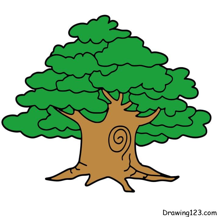 Jak Nakreslit drawing-tree-step-8-5
