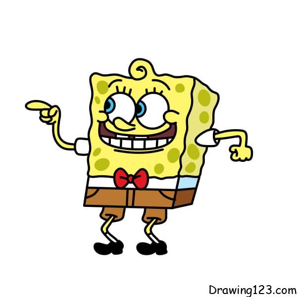 Jak Nakreslit Drawing-SpongeBob-sponge-step-11-2