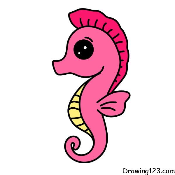 Jak Nakreslit Drawing-a-seahorse-step-7-2