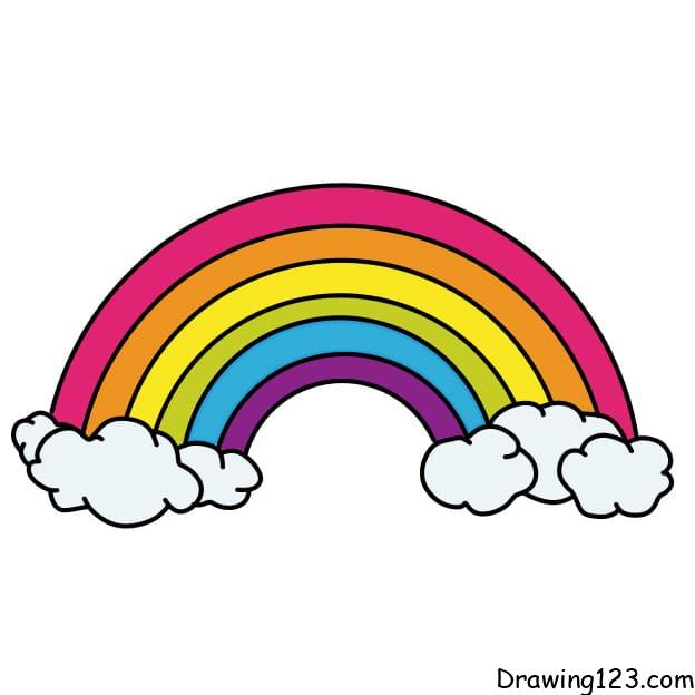 Jak Nakreslit draw-rainbow-step-4-2