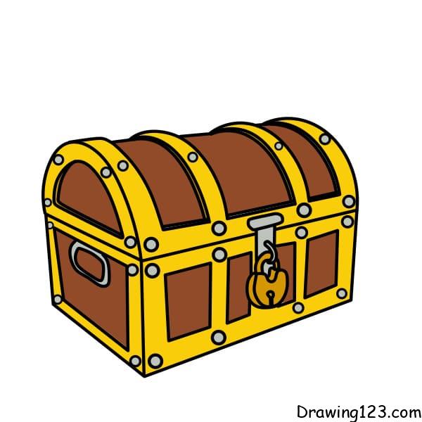 Jak Nakreslit Drawing-a-chest-step-11