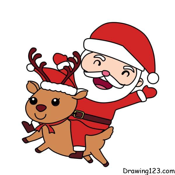 Jak Nakreslit drawing-Santa-Claus-step-15