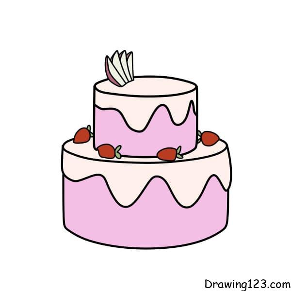 Jak Nakreslit drawing-birthday-cake-step-6-1