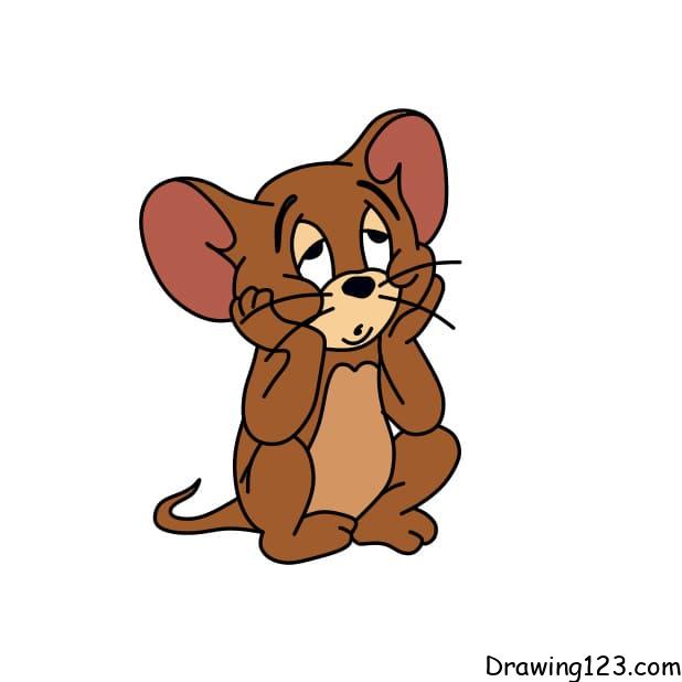 Jak Nakreslit Drawing-Jerry-Mouse-step-10-2