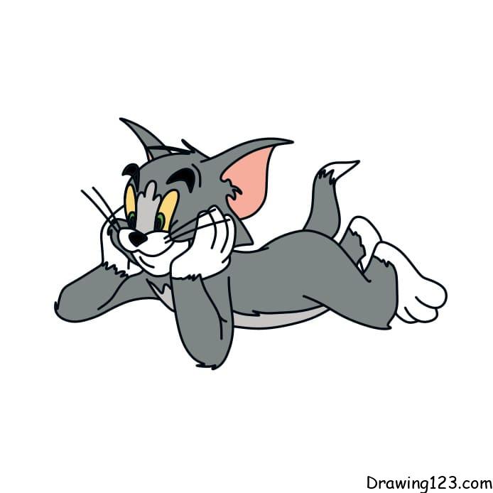 Jak Nakreslit Drawing-a-cat-Tom-step-11-1