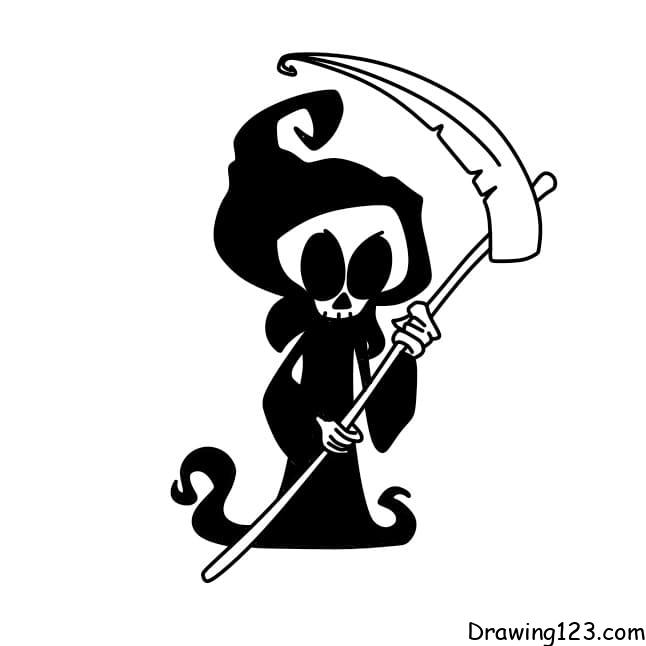 Jak Nakreslit Drawing-a-Grim-Reaper-step-9