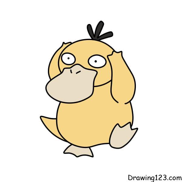 Jak Nakreslit Drawing-pokemon-Koduck-step-9-1