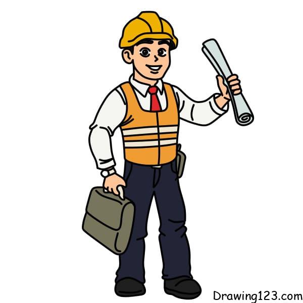 Jak Nakreslit draw-a-worker-step-13