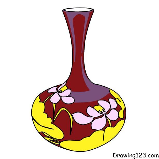 Jak Nakreslit drawing-vase-step-7